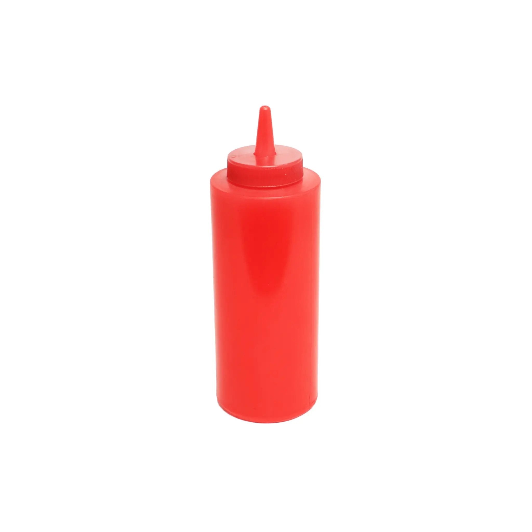 Thunder Group 12 oz, 2-4/9" Diameter x 7" Height, Squeeze Bottle, Red Color, Polyethylene Bottle with Polypropylene Cap, Temperature withhold for Cap: 194?F, Easy Cleaning and Refilling, Temperature withhold for Bottle: 158?F by Thunder Group (thunder-group-12-oz-2-4-9-diameter-x-7-height-squeeze-bottle-red-color-polyethylene-bottle-with-polypropylene-cap-temperature-withhold-for-cap-194-f-easy-cleaning-and-refilling-temperature-withhold-for-bottle-158-f)