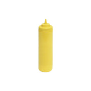 Thunder Group 24 oz, 2-3/4" Diameter x 9-3/8" Height, Wide-Mouth Squeeze Bottle, Yellow Color (6PC/PK), Polyethylene Bottle with Polypropylene Cap, Temperature withhold for Cap: 194?F, Easy Cleaning and Refilling, Temperature withhold for Bottle: 158?F by Thunder Group (thunder-group-24-oz-2-3-4-diameter-x-9-3-8-height-wide-mouth-squeeze-bottle-yellow-color-6pc-pk-polyethylene-bottle-with-polypropylene-cap-temperature-withhold-for-cap-194-f-easy-cleaning-and-refilling-temperature-withhold-for-bottle-158-f)