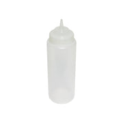 Thunder Group 32 oz, 3-1/8" Diameter x 10-3/8" Height, Wide-Mouth Squeeze Bottle, Clear Color (6PC/PK), Polyethylene Bottle with Polypropylene Cap, Temperature withhold for Cap: 194?F, Easy Cleaning and Refilling, Temperature withhold for Bottle: 158?F by Thunder Group (thunder-group-32-oz-3-1-8-diameter-x-10-3-8-height-wide-mouth-squeeze-bottle-clear-color-6pc-pk-polyethylene-bottle-with-polypropylene-cap-temperature-withhold-for-cap-194-f-easy-cleaning-and-refilling-temperature-withhold-for-bottle-158-f)