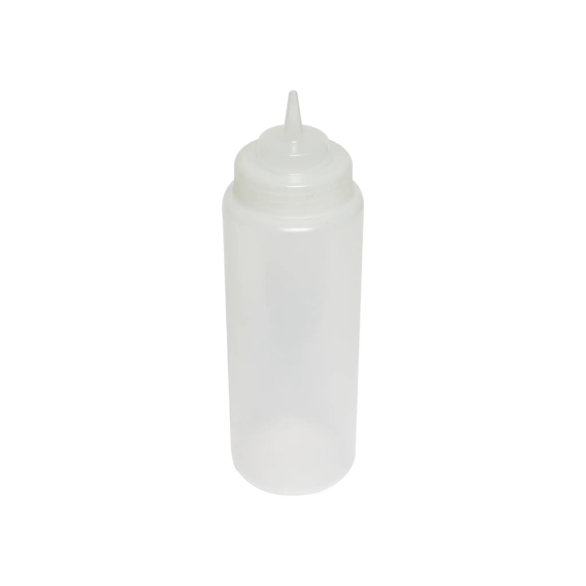 Thunder Group 32 oz, 3-1/8" Diameter x 10-3/8" Height, Wide-Mouth Squeeze Bottle, Clear Color (6PC/PK), Polyethylene Bottle with Polypropylene Cap, Temperature withhold for Cap: 194?F, Easy Cleaning and Refilling, Temperature withhold for Bottle: 158?F by Thunder Group (thunder-group-32-oz-3-1-8-diameter-x-10-3-8-height-wide-mouth-squeeze-bottle-clear-color-6pc-pk-polyethylene-bottle-with-polypropylene-cap-temperature-withhold-for-cap-194-f-easy-cleaning-and-refilling-temperature-withhold-for-bottle-158-f)