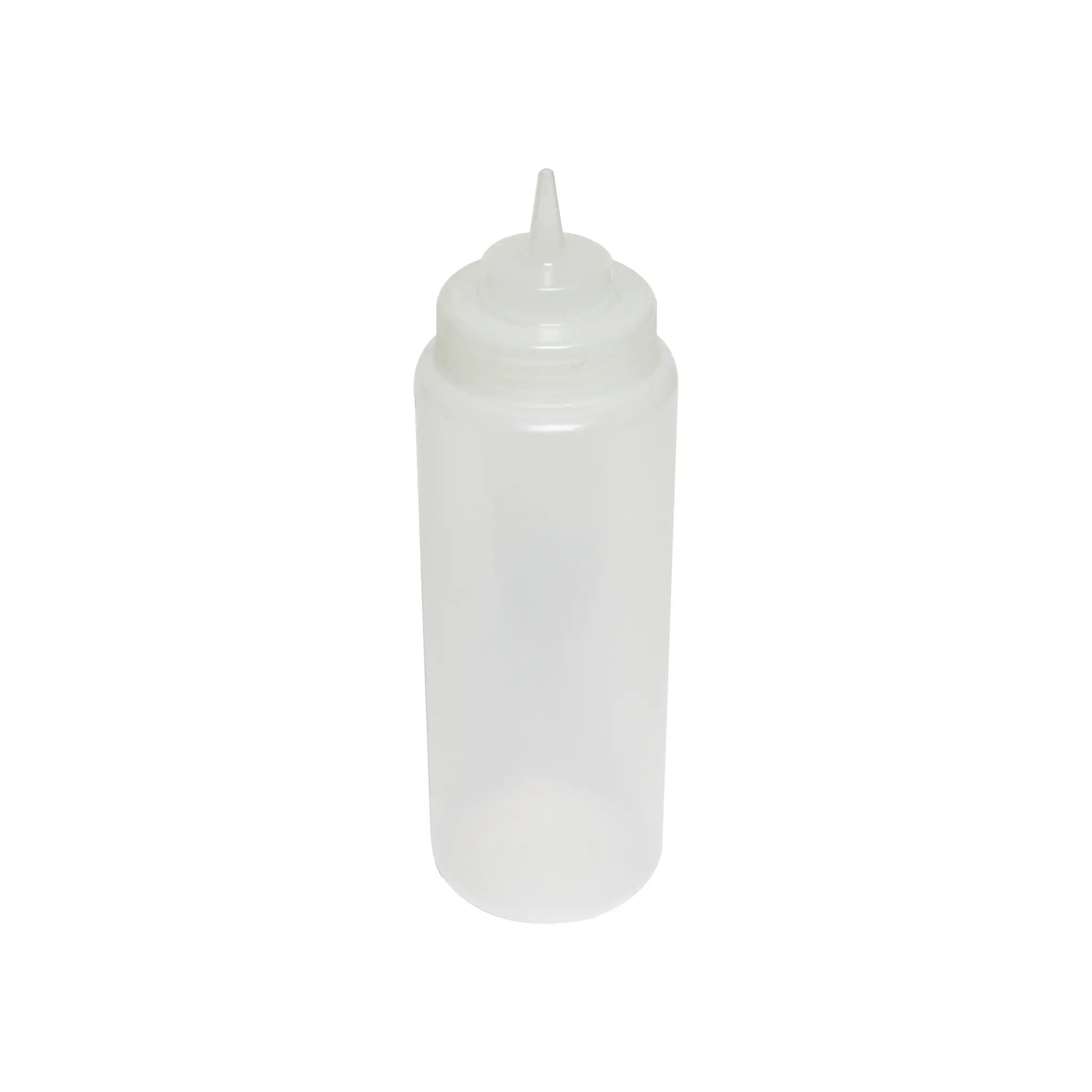 Thunder Group 32 oz, 3-1/8" Diameter x 10-3/8" Height, Wide-Mouth Squeeze Bottle, Clear Color (6PC/PK), Polyethylene Bottle with Polypropylene Cap, Temperature withhold for Cap: 194?F, Easy Cleaning and Refilling, Temperature withhold for Bottle: 158?F by Thunder Group (thunder-group-32-oz-3-1-8-diameter-x-10-3-8-height-wide-mouth-squeeze-bottle-clear-color-6pc-pk-polyethylene-bottle-with-polypropylene-cap-temperature-withhold-for-cap-194-f-easy-cleaning-and-refilling-temperature-withhold-for-bottle-158-f)