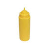 PLTHSB032YWThunder Group PLTHSB032YW 32 oz Yellow Wide-Mouth Squeeze Bottle, 6-Pack