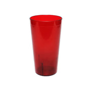 Thunder Group 16 oz, 3-1/8" Diameter x 5-2/3" Height, Traditional Tumbler, Red Color, Acrylonitrile Styrene, Stackable, Dishwasher Safe by Thunder Group (thunder-group-16-oz-3-1-8-diameter-x-5-2-3-height-traditional-tumbler-red-color-acrylonitrile-styrene-stackable-dishwasher-safe)