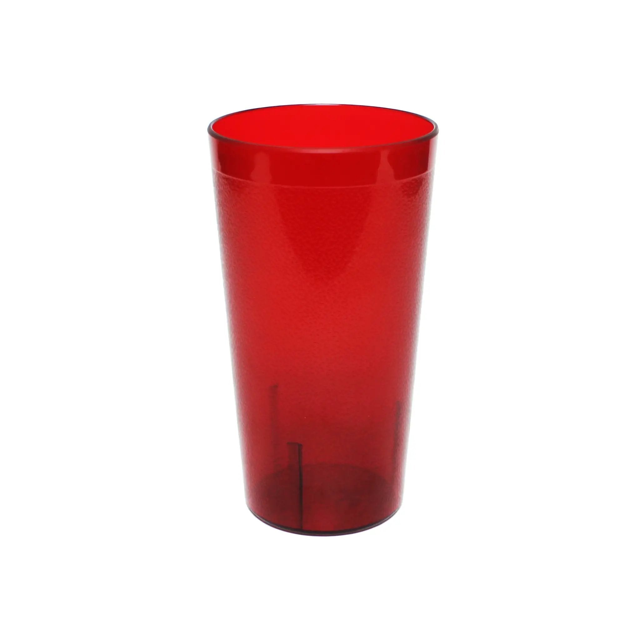 Thunder Group 16 oz, 3-1/8" Diameter x 5-2/3" Height, Traditional Tumbler, Red Color, Acrylonitrile Styrene, Stackable, Dishwasher Safe by Thunder Group (thunder-group-16-oz-3-1-8-diameter-x-5-2-3-height-traditional-tumbler-red-color-acrylonitrile-styrene-stackable-dishwasher-safe)