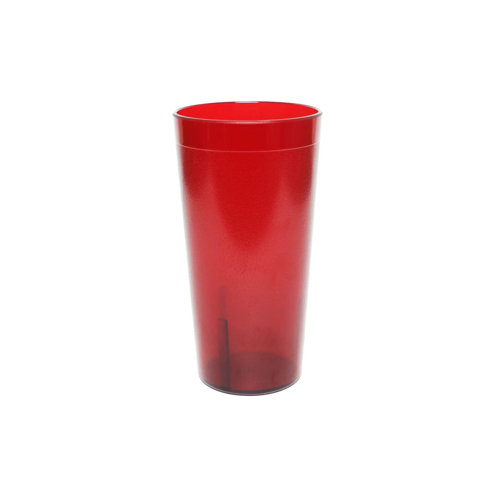 Thunder Group 24 oz, 3-4/7" Diameter x 7" Height, Traditional Tumbler, Red Color, Acrylonitrile Styrene, Stackable, Dishwasher Safe by Thunder Group (thunder-group-24-oz-3-4-7-diameter-x-7-height-traditional-tumbler-red-color-acrylonitrile-styrene-stackable-dishwasher-safe)