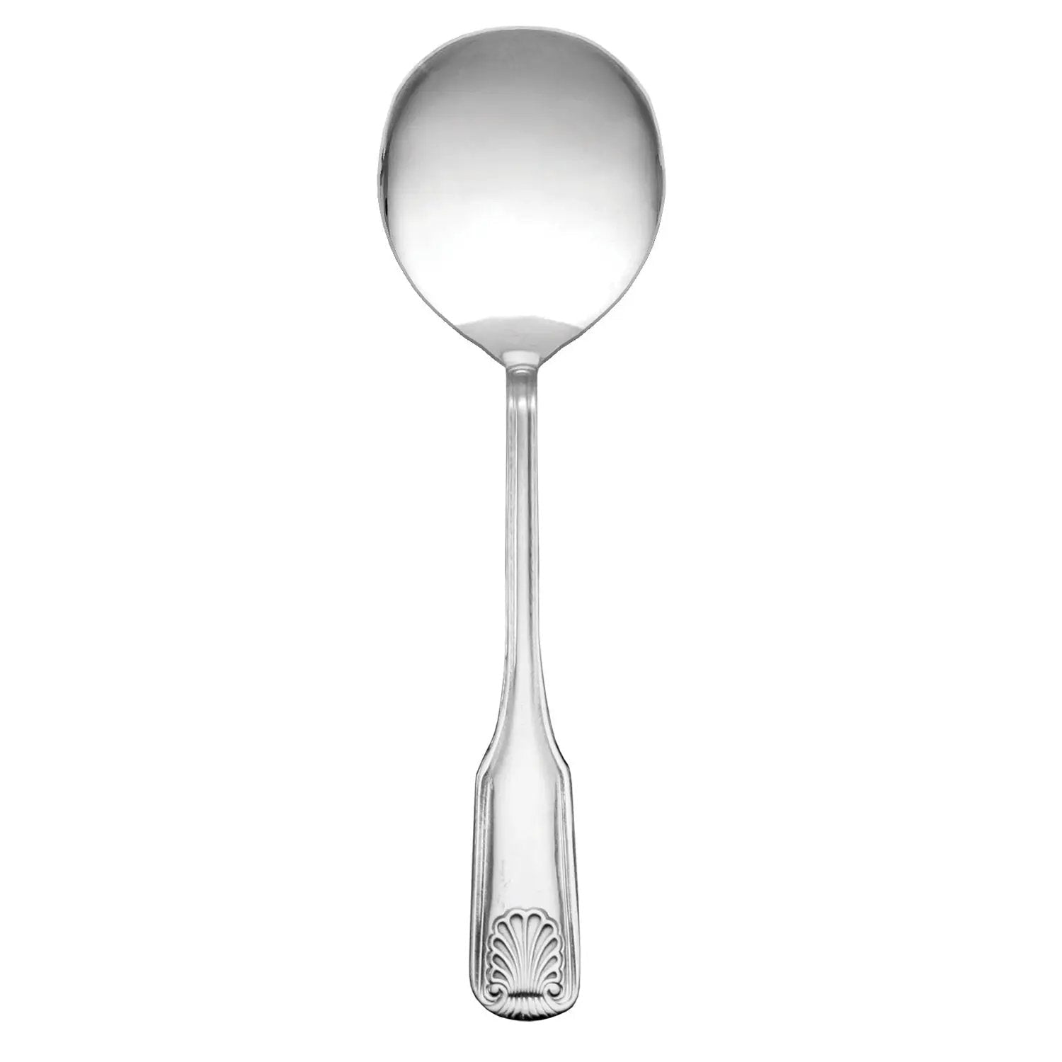 Thunder Group Sea Shell Bouillon Spoon, Stainless Steel, Dishwasher Safe by Thunder Group (thunder-group-sea-shell-bouillon-spoon-stainless-steel-dishwasher-safe)