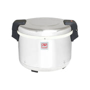Thunder Group 30 Cup, 15-3/4" Diameter x 11-4/5" Height, Electric Rice Warmer, Mirror Finished Stainless Steel Hinged Lid, base and body, Aluminum Teflon Coated Inner Pot (1.0 mm Thickness), Voltage: 110V-120V/60Hz by Thunder Group (thunder-group-30-cup-15-3-4-diameter-x-11-4-5-height-electric-rice-warmer-mirror-finished-stainless-steel-hinged-lid-base-and-body-aluminum-teflon-coated-inner-pot-1-0-mm-thickness-voltage-110v-120v-60hz)