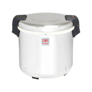 Thunder Group 50 Cup, 15-3/4" Diameter x 15" Height, Electric Rice Warmer, Mirror Finished Stainless Steel Hinged Lid, base and body, Aluminum Teflon Coated Inner Pot (1.0 mm Thickness), Voltage: 110V-120V/60Hz, Wattage: 100 W by Thunder Group (thunder-group-50-cup-15-3-4-diameter-x-15-height-electric-rice-warmer-mirror-finished-stainless-steel-hinged-lid-base-and-body-aluminum-teflon-coated-inner-pot-1-0-mm-thickness-voltage-110v-120v-60hz-wattage-100-w)