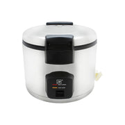 Thunder Group 33 Cup, 18-1/8" x 15" x 13-3/4", Electric Rice Cooker and Warmer, makes 66 Bowls of cooked Rice in just 25 minutes (270 servings at 3 oz), comes with a Plastic white Rice Spoon and a Plastic measuring cup plus a stick-free silicon pad by Thunder Group (thunder-group-33-cup-18-1-8-x-15-x-13-3-4-electric-rice-cooker-and-warmer-makes-66-bowls-of-cooked-rice-in-just-25-minutes-270-servings-at-3-oz-comes-with-a-plastic-white-rice-spoon-and-a-plastic-measuring-cup-plus-a-stick-free-silicon-pad)