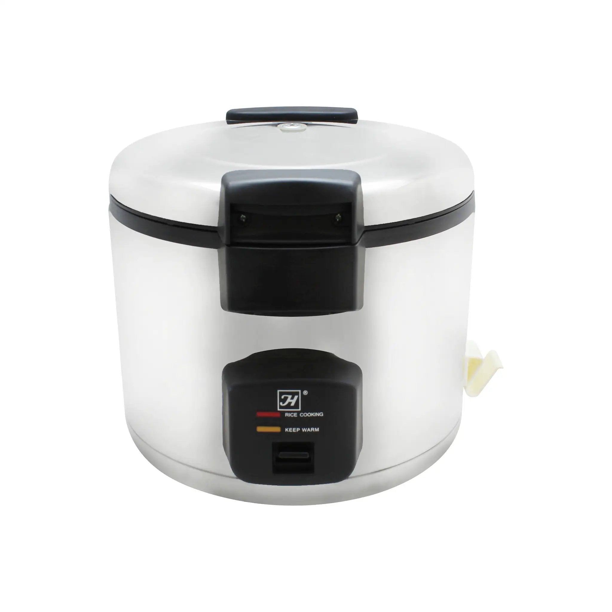 Thunder Group 33 Cup, 18-1/8" x 15" x 13-3/4", Electric Rice Cooker and Warmer, makes 66 Bowls of cooked Rice in just 25 minutes (270 servings at 3 oz), comes with a Plastic white Rice Spoon and a Plastic measuring cup plus a stick-free silicon pad by Thunder Group (thunder-group-33-cup-18-1-8-x-15-x-13-3-4-electric-rice-cooker-and-warmer-makes-66-bowls-of-cooked-rice-in-just-25-minutes-270-servings-at-3-oz-comes-with-a-plastic-white-rice-spoon-and-a-plastic-measuring-cup-plus-a-stick-free-silicon-pad)