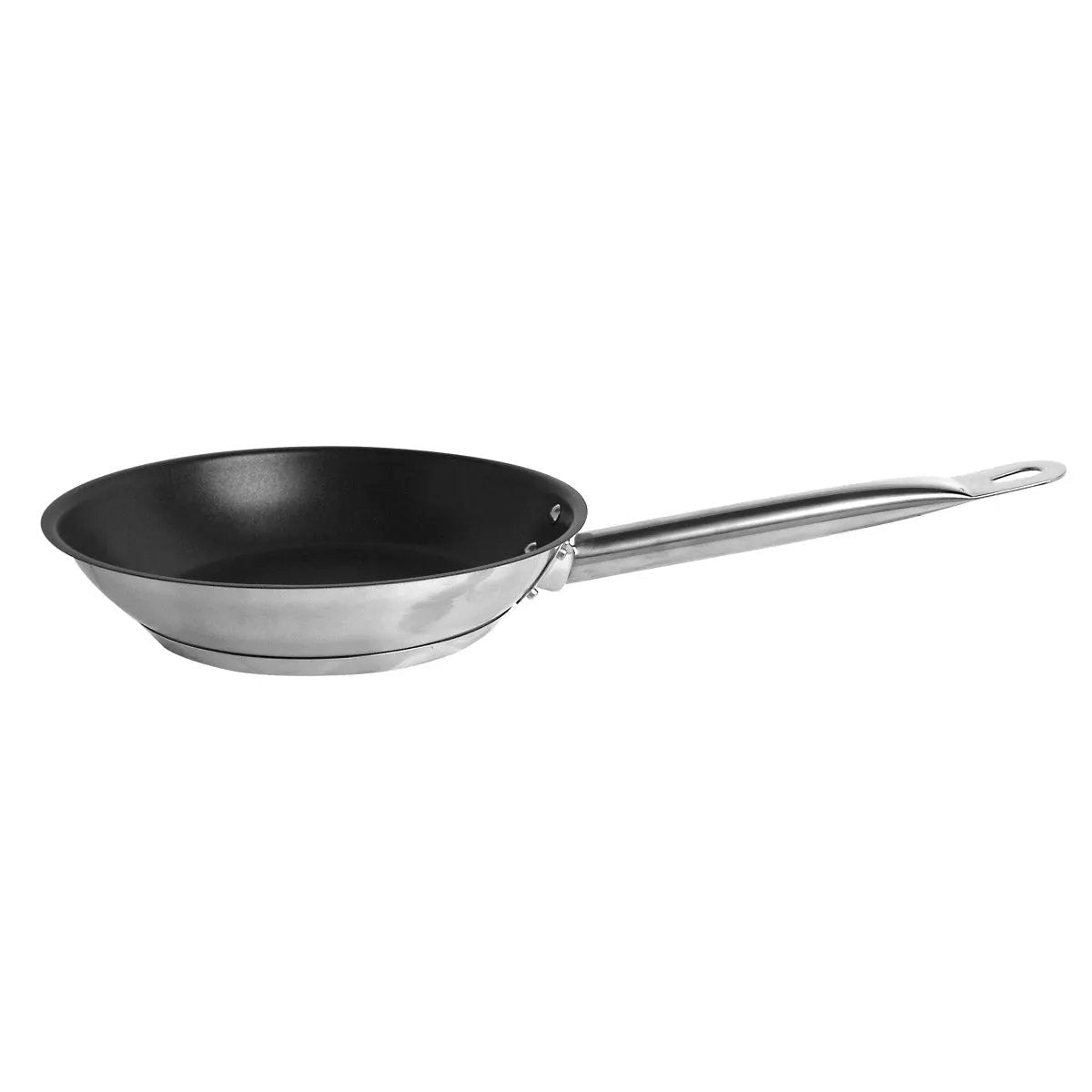 Thunder Group 8" Diameter x 1-3/4" Height, 7-5/8" Welded Hollow Handle, Non-Stick Fry Pan, Stainless Steel with Quantum 2 Coating without PFOA & PFOS, Encapsulated Base, Dishwasher Safe, Standard Electric, Gas Cooktop, Halogen & Induction Ready by Thunder Group (thunder-group-8-diameter-x-1-3-4-height-7-5-8-welded-hollow-handle-non-stick-fry-pan-stainless-steel-with-quantum-2-coating-without-pfoa-pfos-encapsulated-base-dishwasher-safe-standard-electric-gas-cooktop-halogen-induction-ready)