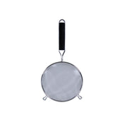 Thunder Group SLSTN5206PB 6" Double Fine Mesh Strainer | Black Handle Product Image
