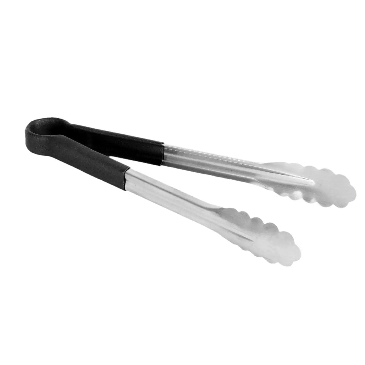 Thunder Group 12" x 7-3/4" x 1-1/2", Tong, Black Color, Stainless Steel Body with Non-Slip PolyVinyl chloride Coated handles, Sanitary and Safe for Food Service, Color Coded by Thunder Group (thunder-group-12-x-7-3-4-x-1-1-2-tong-black-color-stainless-steel-body-with-non-slip-polyvinyl-chloride-coated-handles-sanitary-and-safe-for-food-service-color-coded)