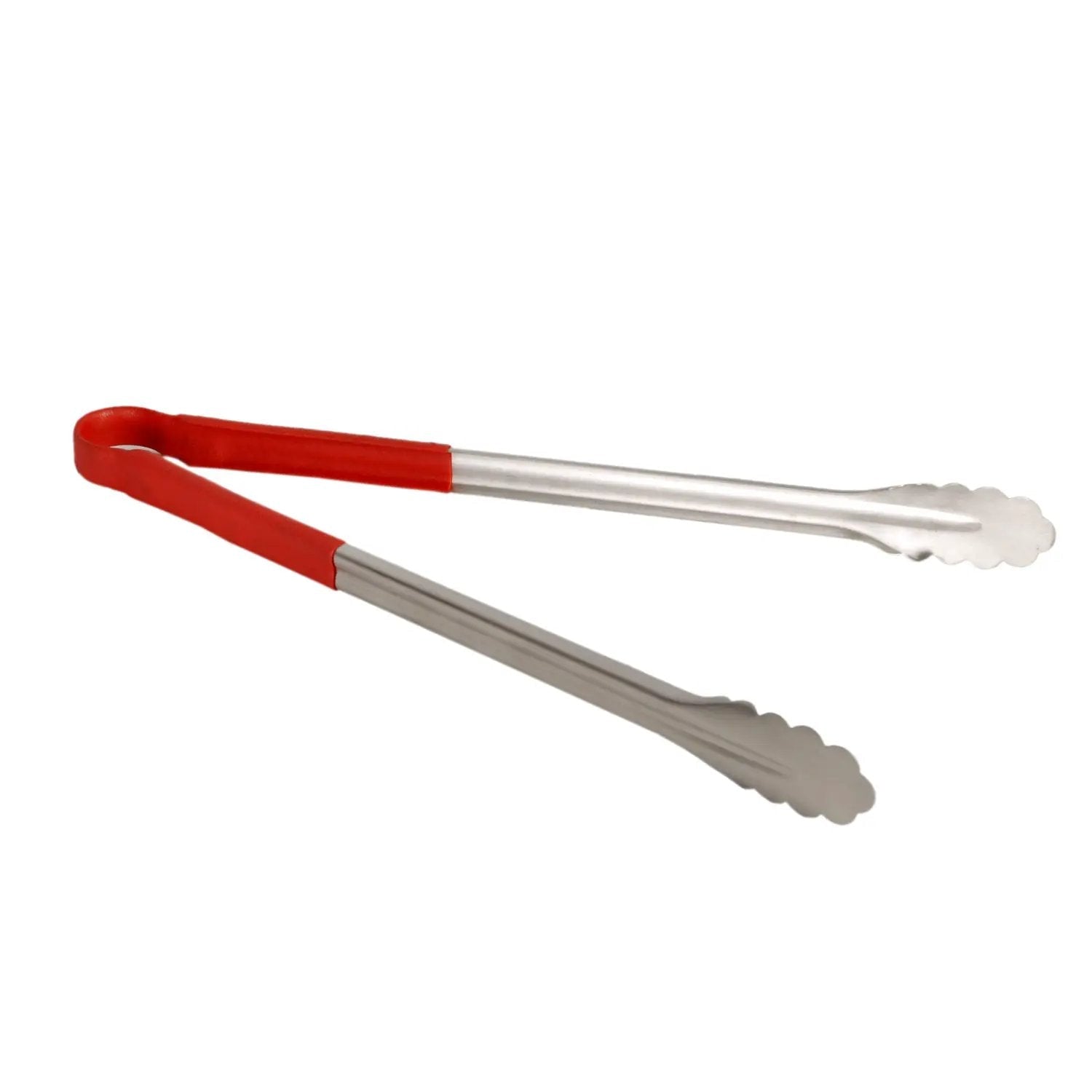 Thunder Group 16" x 6-1/2" x 1-1/2", Tong, Red Color, Stainless Steel Body with Non-Slip PolyVinyl chloride Coated handles, Sanitary and Safe for Food Service, Color Coded by Thunder Group (thunder-group-16-x-6-1-2-x-1-1-2-tong-red-color-stainless-steel-body-with-non-slip-polyvinyl-chloride-coated-handles-sanitary-and-safe-for-food-service-color-coded)