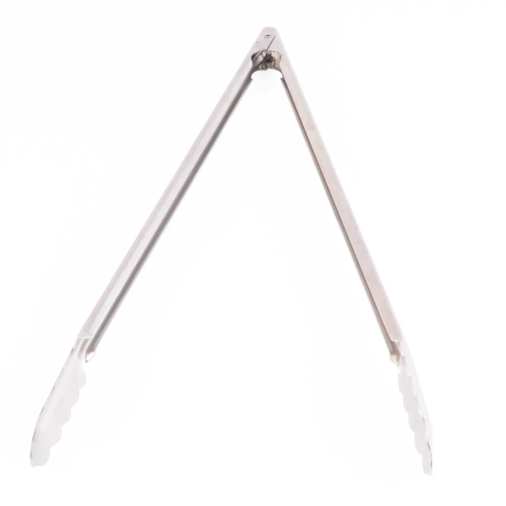 Thunder Group 16" x 1-1/4" x 1-3/8", Flat Spring Utility Tong with Locking Ring, Stainless Steel by Thunder Group (thunder-group-16-x-1-1-4-x-1-3-8-flat-spring-utility-tong-with-locking-ring-stainless-steel)