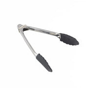 Thunder Group 7" x 1" x 1-1/4", Non-Slip Utility Tong, Stainless Steel Handles (0.8mm Thickness) with Silicone Sliding Locking Ring & Grip, Maximum Temperature 509?F by Thunder Group (thunder-group-7-x-1-x-1-1-4-non-slip-utility-tong-stainless-steel-handles-0-8mm-thickness-with-silicone-sliding-locking-ring-grip-maximum-temperature-509-f)