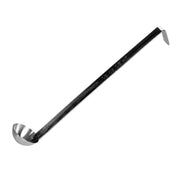 Thunder Group 1/2 oz, 1-5/8" Diameter x 3/4" Height Ladle Bowl size, 9-1/2" Length x 1/2" Width Handle and 1-5/8" Length x 1/2" width bended tip can be easily nested on Pot rim or hung on rack, Stainless Steel Two-Piece Ladle by Thunder Group (thunder-group-1-2-oz-1-5-8-diameter-x-3-4-height-ladle-bowl-size-9-1-2-length-x-1-2-width-handle-and-1-5-8-length-x-1-2-width-bended-tip-can-be-easily-nested-on-pot-rim-or-hung-on-rack-stainless-steel-two-piece-ladle)