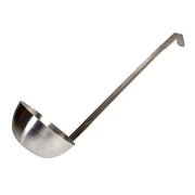 Thunder Group 32 oz, 6-1/4" Diameter x 3" Height Ladle Bowl size, 16-1/4" Length x 1" Width Handle and 1-3/4" Length x 1" Width bended tip can be easily nested on Pot rim or hung on rack, Stainless Steel Two-Piece Ladle by Thunder Group (thunder-group-32-oz-6-1-4-diameter-x-3-height-ladle-bowl-size-16-1-4-length-x-1-width-handle-and-1-3-4-length-x-1-width-bended-tip-can-be-easily-nested-on-pot-rim-or-hung-on-rack-stainless-steel-two-piece-ladle)