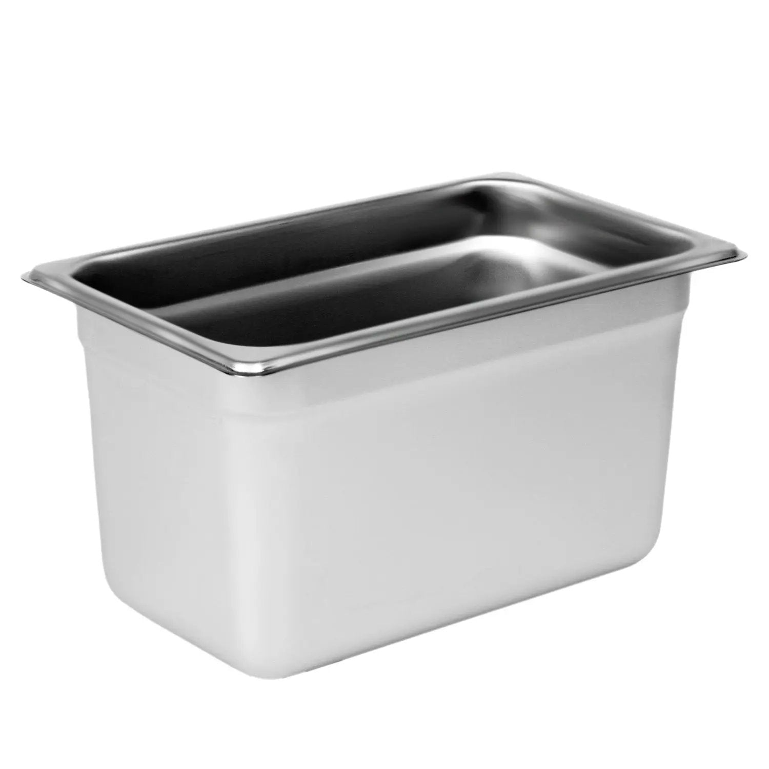 Thunder Group Quarter Size, 6" Deep, Anti-Jam, Heavy-Duty, Stainless Steel 18-8, 304 Material, True 24 Gauge, Dishwasher Safe, No Microwave, Oven Safe, NSF by Thunder Group (thunder-group-quarter-size-6-deep-anti-jam-heavy-duty-stainless-steel-18-8-304-material-true-24-gauge-dishwasher-safe-no-microwave-oven-safe-nsf)
