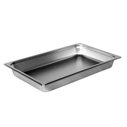 Thunder Group Full Size, 2-1/2" Deep, Anti-Jam, Heavy-Duty, Stainless Steel 18-8, 304 Material, True 25 Gauge, Dishwasher Safe, No Microwave, Oven Safe, NSF by Thunder Group (thunder-group-full-size-2-1-2-deep-anti-jam-heavy-duty-stainless-steel-18-8-304-material-true-25-gauge-dishwasher-safe-no-microwave-oven-safe-nsf)