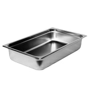 Thunder Group Full Size, 4" Deep, Anti-Jam, Heavy-Duty , Stainless Steel 18-8, 304 Material, True 25 Gauge, Dishwasher Safe, No Microwave, Oven Safe, NSF by Thunder Group (thunder-group-full-size-4-deep-anti-jam-heavy-duty-stainless-steel-18-8-304-material-true-25-gauge-dishwasher-safe-no-microwave-oven-safe-nsf)