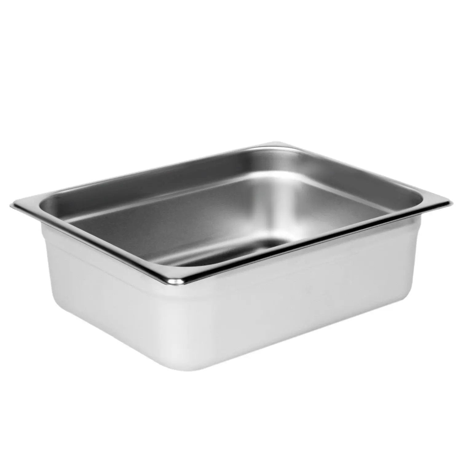 Thunder Group Half Size, 4" Deep, Anti-Jam, Heavy-Duty , Stainless Steel 18-8, 304 Material, True 25 Gauge, Dishwasher Safe, No Microwave, Oven Safe, NSF by Thunder Group (thunder-group-half-size-4-deep-anti-jam-heavy-duty-stainless-steel-18-8-304-material-true-25-gauge-dishwasher-safe-no-microwave-oven-safe-nsf)