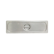 Thunder Group Solid Cover for Half Size Long Steam Pans, Stainless Steel 18-8, 304 Material, True 24 Gauge, Dishwasher Safe, No Microwave, Oven Safe, NSF by Thunder Group (thunder-group-solid-cover-for-half-size-long-steam-pans-stainless-steel-18-8-304-material-true-24-gauge-dishwasher-safe-no-microwave-oven-safe-nsf)