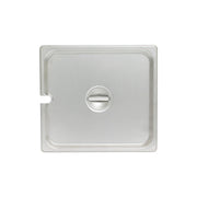Thunder Group Slotted Cover for Half Size Steam Pans, Stainless Steel 18-8, 304 Material, True 24 Gauge, Dishwasher Safe, No Microwave, Oven Safe, NSF by Thunder Group (thunder-group-slotted-cover-for-half-size-steam-pans-stainless-steel-18-8-304-material-true-24-gauge-dishwasher-safe-no-microwave-oven-safe-nsf)