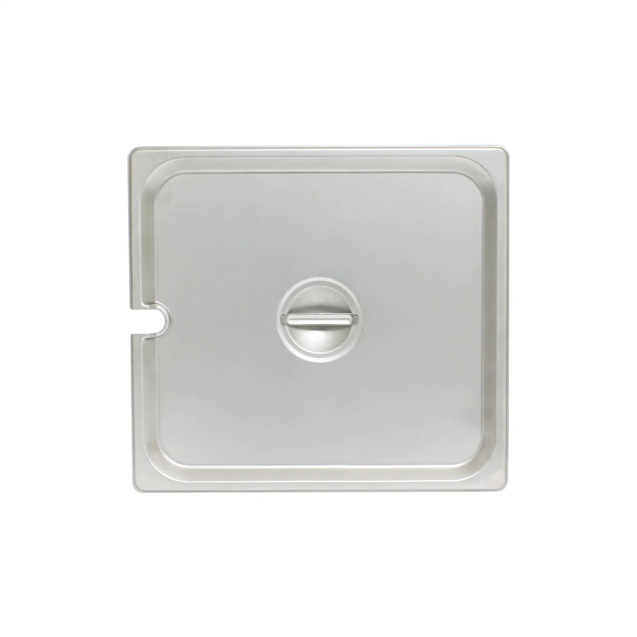 Thunder Group Slotted Cover for Half Size Steam Pans, Stainless Steel 18-8, 304 Material, True 24 Gauge, Dishwasher Safe, No Microwave, Oven Safe, NSF by Thunder Group (thunder-group-slotted-cover-for-half-size-steam-pans-stainless-steel-18-8-304-material-true-24-gauge-dishwasher-safe-no-microwave-oven-safe-nsf)