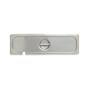 Thunder Group Slotted Cover for Half Size Long Steam Pans, Stainless Steel 18-8, 304 Material, True 24 Gauge, Dishwasher Safe, No Microwave, Oven Safe, NSF by Thunder Group (thunder-group-slotted-cover-for-half-size-long-steam-pans-stainless-steel-18-8-304-material-true-24-gauge-dishwasher-safe-no-microwave-oven-safe-nsf)
