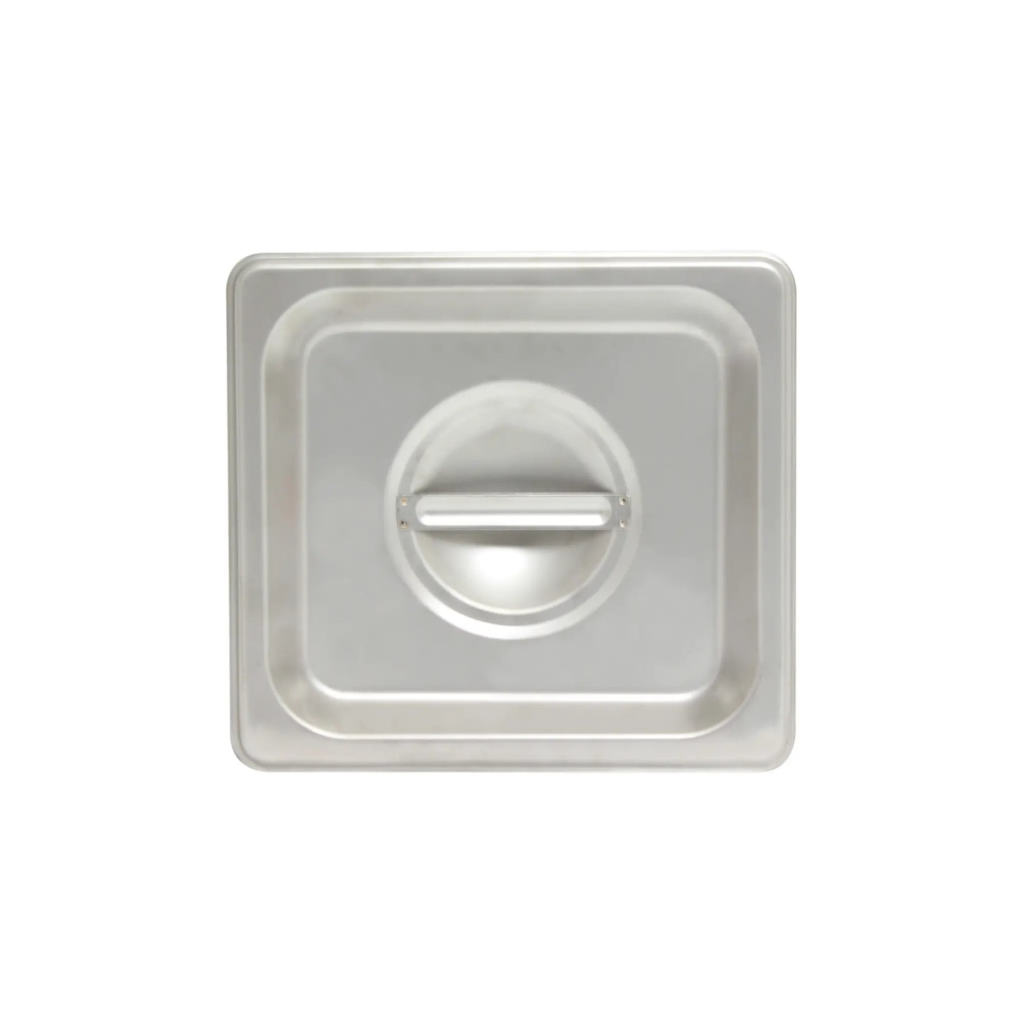 Thunder Group Solid Cover for Sixth Size Steam Pans, Stainless Steel 18-8, 304 Material, True 24 Gauge, Dishwasher Safe, No Microwave, Oven Safe, NSF by Thunder Group (thunder-group-solid-cover-for-sixth-size-steam-pans-stainless-steel-18-8-304-material-true-24-gauge-dishwasher-safe-no-microwave-oven-safe-nsf)