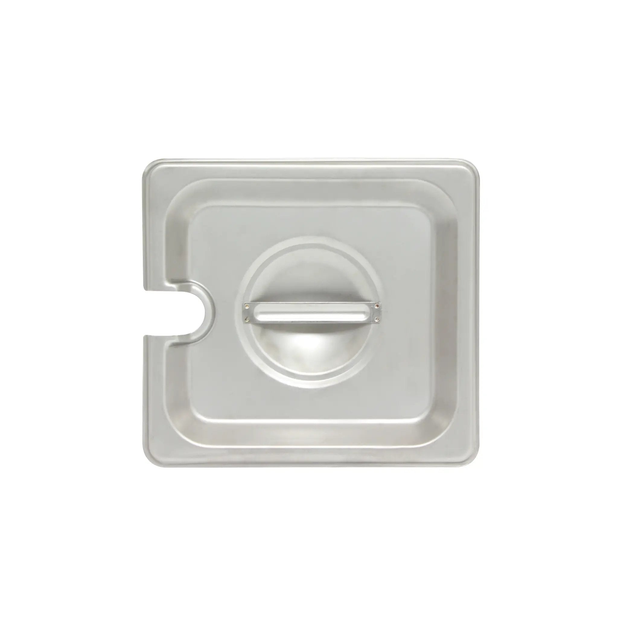 Thunder Group Slotted Cover for Sixth Size Steam Pans, Stainless Steel 18-8, 304 Material, True 24 Gauge, Dishwasher Safe, No Microwave, Oven Safe, NSF by Thunder Group (thunder-group-slotted-cover-for-sixth-size-steam-pans-stainless-steel-18-8-304-material-true-24-gauge-dishwasher-safe-no-microwave-oven-safe-nsf)