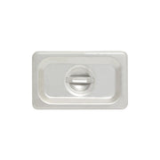 Thunder Group Solid Cover for Ninth Size Steam Pans, Stainless Steel 18-8, 304 Material, True 24 Gauge, Dishwasher Safe, No Microwave, Oven Safe, NSF by Thunder Group (thunder-group-solid-cover-for-ninth-size-steam-pans-stainless-steel-18-8-304-material-true-24-gauge-dishwasher-safe-no-microwave-oven-safe-nsf)