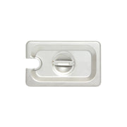 Thunder Group Slotted Cover for Ninth Size Steam Pans, Stainless Steel 18-8, 304 Material, True 24 Gauge, Dishwasher Safe, No Microwave, Oven Safe, NSF by Thunder Group (thunder-group-slotted-cover-for-ninth-size-steam-pans-stainless-steel-18-8-304-material-true-24-gauge-dishwasher-safe-no-microwave-oven-safe-nsf)
