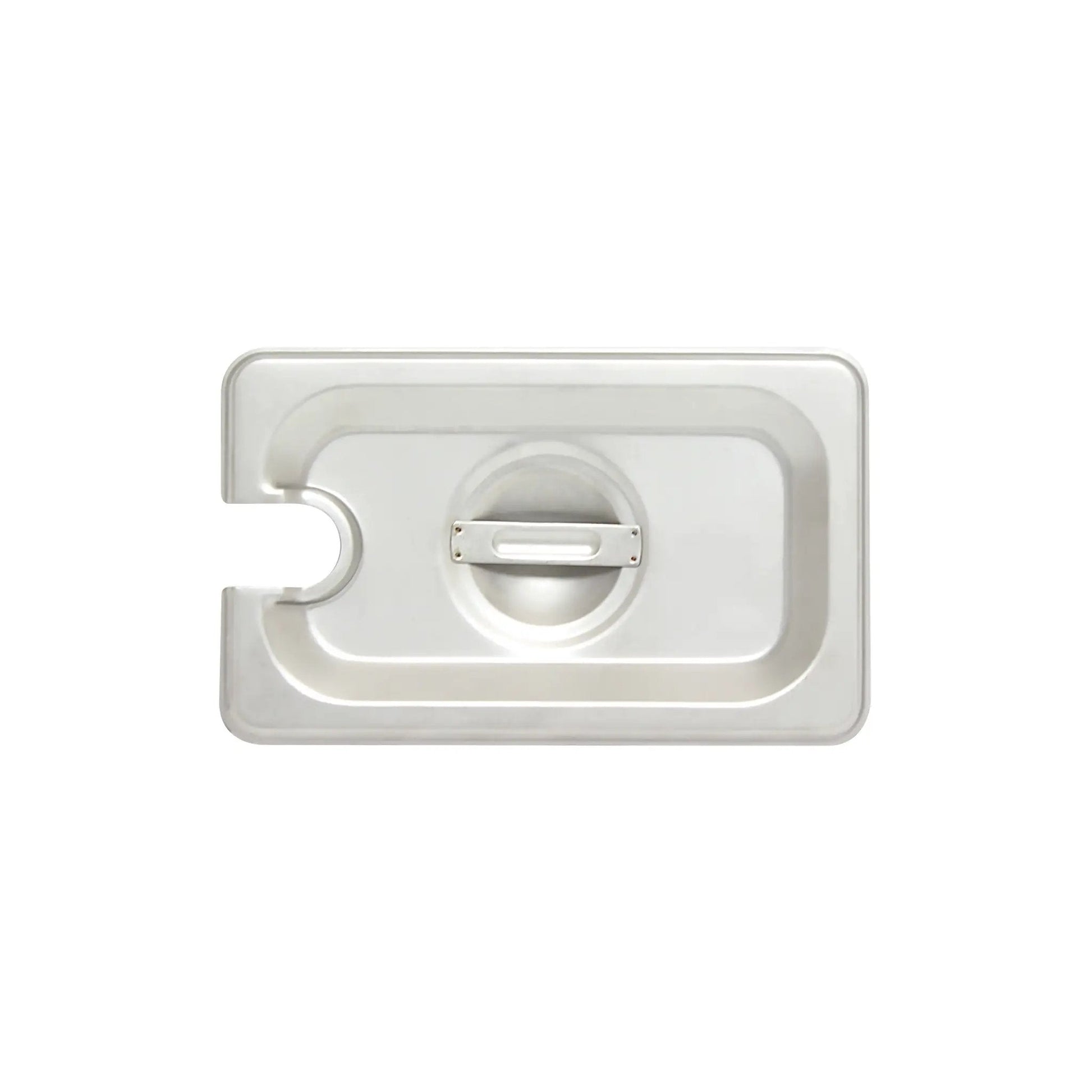 Thunder Group Slotted Cover for Ninth Size Steam Pans, Stainless Steel 18-8, 304 Material, True 24 Gauge, Dishwasher Safe, No Microwave, Oven Safe, NSF by Thunder Group (thunder-group-slotted-cover-for-ninth-size-steam-pans-stainless-steel-18-8-304-material-true-24-gauge-dishwasher-safe-no-microwave-oven-safe-nsf)