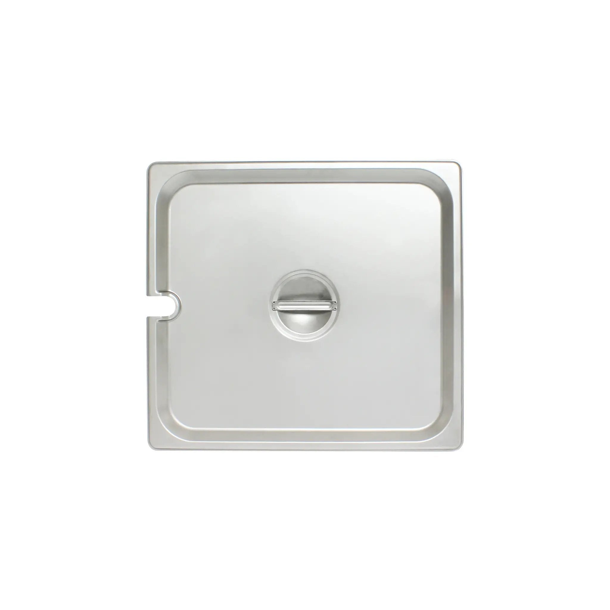 Thunder Group Slotted Cover for Two-Thirds Size Steam Pans, Stainless Steel 18-8, 304 Material, True 24 Gauge, Dishwasher Safe, No Microwave, Oven Safe, NSF by Thunder Group (thunder-group-slotted-cover-for-two-thirds-size-steam-pans-stainless-steel-18-8-304-material-true-24-gauge-dishwasher-safe-no-microwave-oven-safe-nsf)