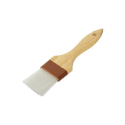 Thunder Group 2" Flat Head, 8-1/2" x 2" x 1/2" Nylon Bristles Pastry Brush Bounded by Brown Plastic Ferrule, Nylon Bristles with Wooden Handle by Thunder Group (thunder-group-2-flat-head-8-1-2-x-2-x-1-2-nylon-bristles-pastry-brush-bounded-by-brown-plastic-ferrule-nylon-bristles-with-wooden-handle)