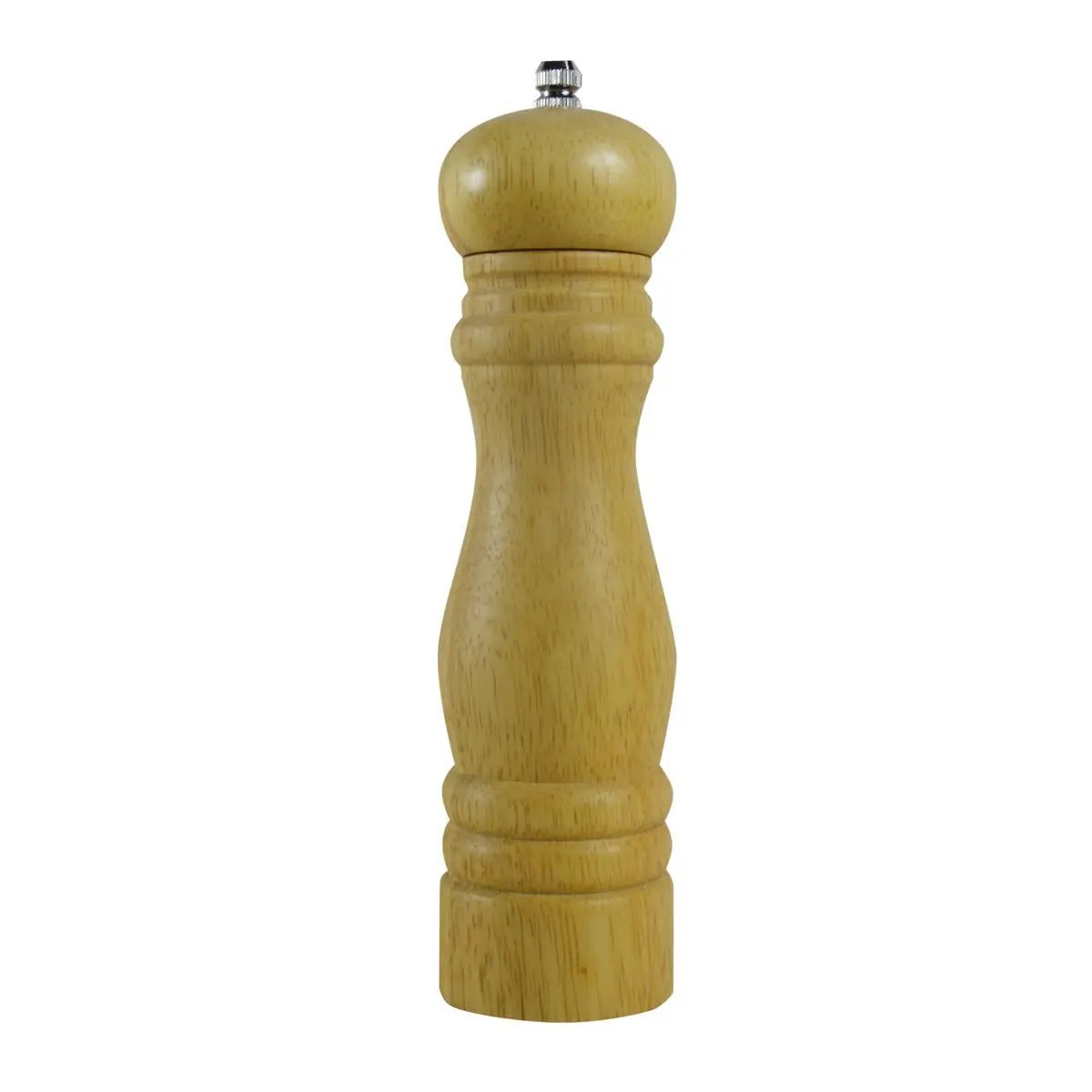 Thunder Group 8"H Rubberwood Pepper Mill by Thunder Group (thunder-group-8h-rubberwood-pepper-mill)