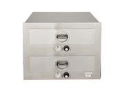 Toastmaster built-in dual drawer warmer
