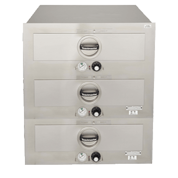 Toastmaster 3C80AT09 built-in triple drawer warmer