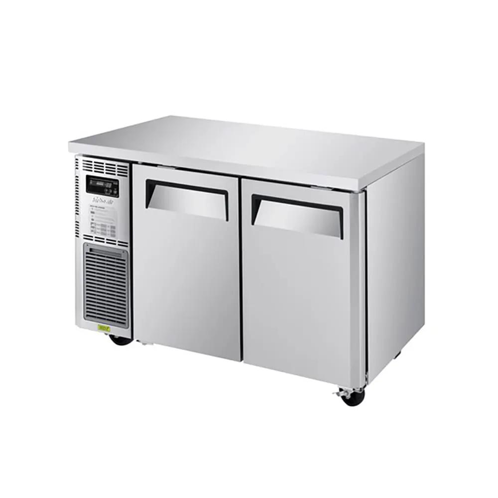 Turbo Air JUR-48S-N6 Undercounter Refrigerator - 47.25" W, 2-Section, Stainless Steel