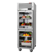 Turbo Air PRO - 26 - 2R - GS - PT - N: 28.75" Pass - Thru Refrigerator