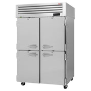 Turbo Air PRO - 50 - 4R - N: 51.75" Two - Section Reach - In Refrigerator with Solid Doors and Digital Controls