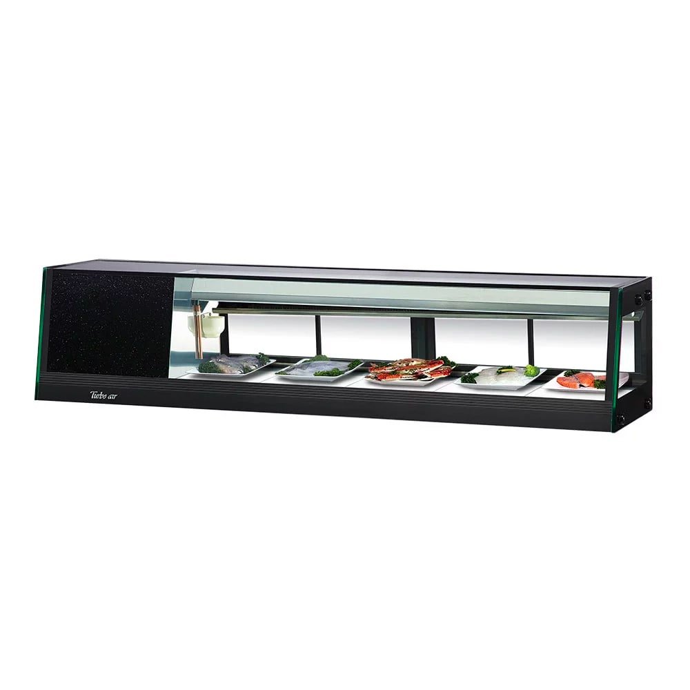 Turbo Air SAS - 70L - N 71" Refrigerated Sushi Display Case - Left Compressor, 115V