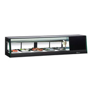 Turbo Air SAS - 70R - N 71" Commercial Sushi Display Case - Right Compressor, 115V
