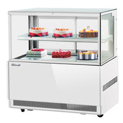 Turbo Air TBP48 - 46FN - W 47" Refrigerated Bakery Display Case - 2 Levels