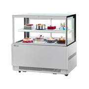 Turbo Air TBP60 - 46FN - S 59" Full Service Bakery Display Case | Straight Glass & 2 Levels