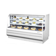 Turbo Air TCGB - 72 - W - N 72" Curved Glass Full - Service Bakery Display Case