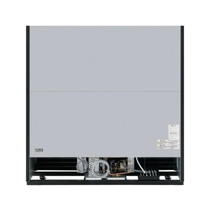 Turbo Air TGM-69R(B)-N 78" TGM Series Three Section Glass Door Merchandiser - (3) Sliding Doors, Black, 115v by Turbo Air (turbo-air-tgm-69rb-n-78-tgm-series-three-section-glass-door-merchandiser-3-sliding-doors-black-115v)