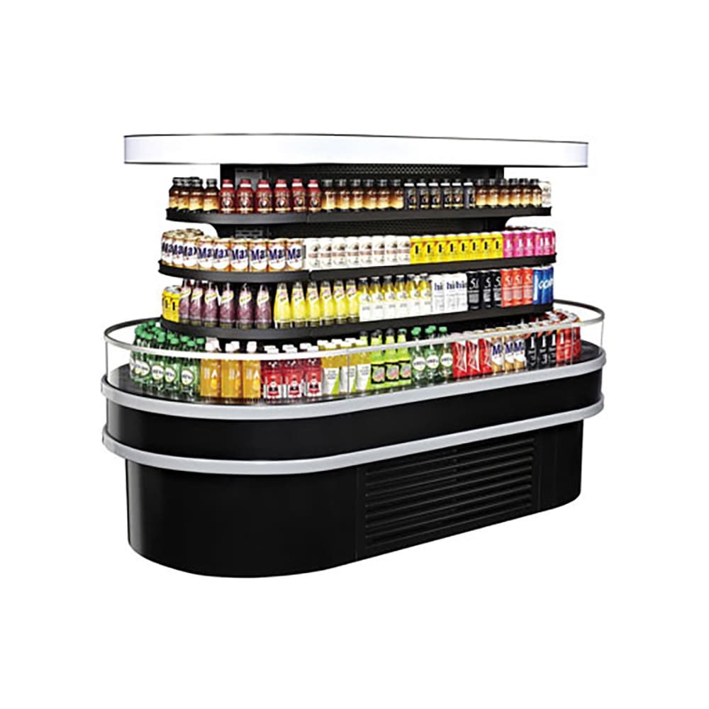 Turbo Air TIOM - 36RSRB - N 48" Horizontal Island Open Air Merchandiser - 220v